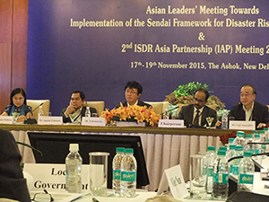 2015年第2回ISDR アジア・パートナーシップ会議（インド・ニューデリー）